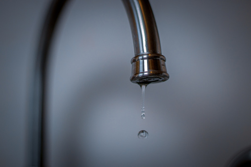 Faucet with Water Drip
