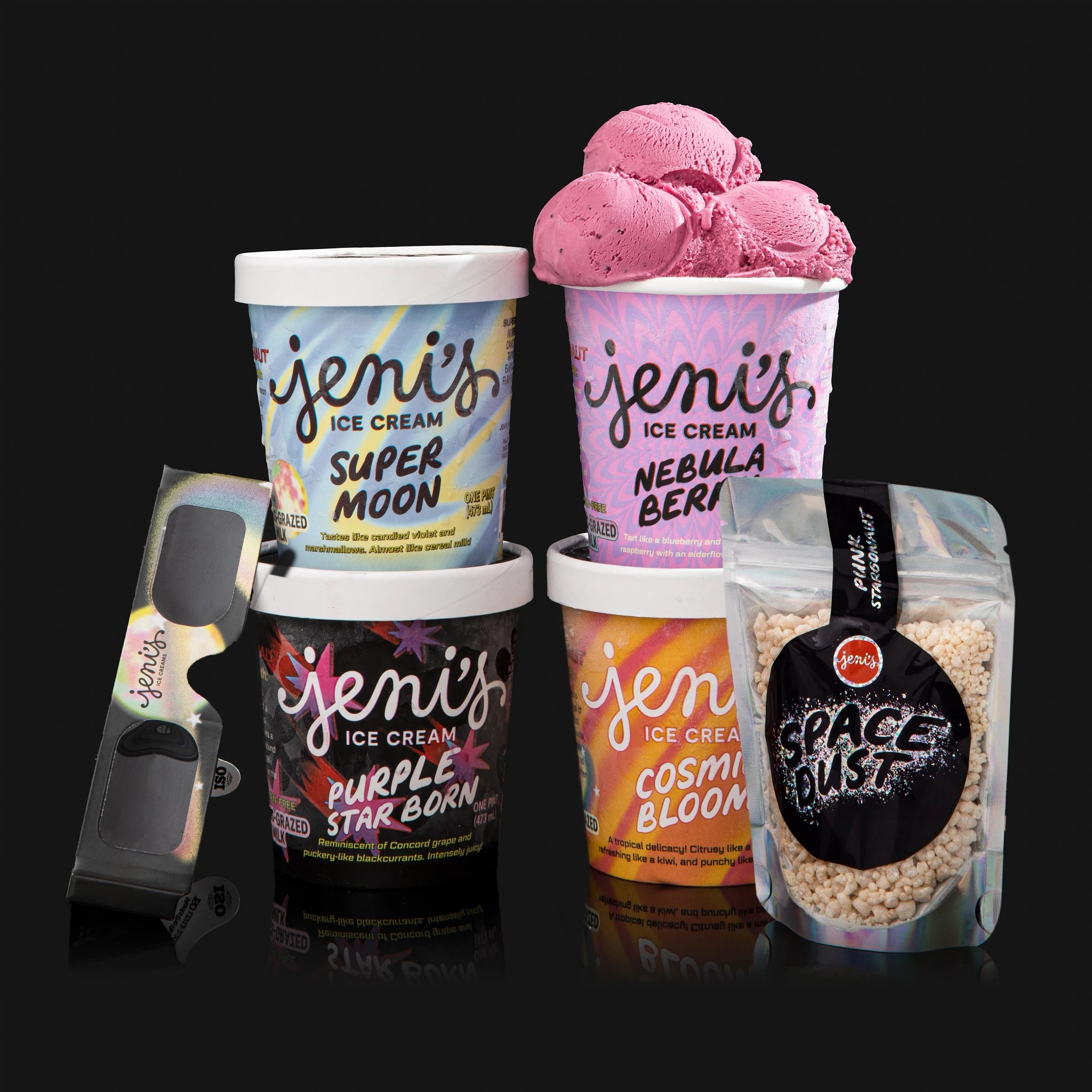 Four new out-of-this-world flavors are coming to Jeni&#8217;s Ice Cream for the solar eclipse