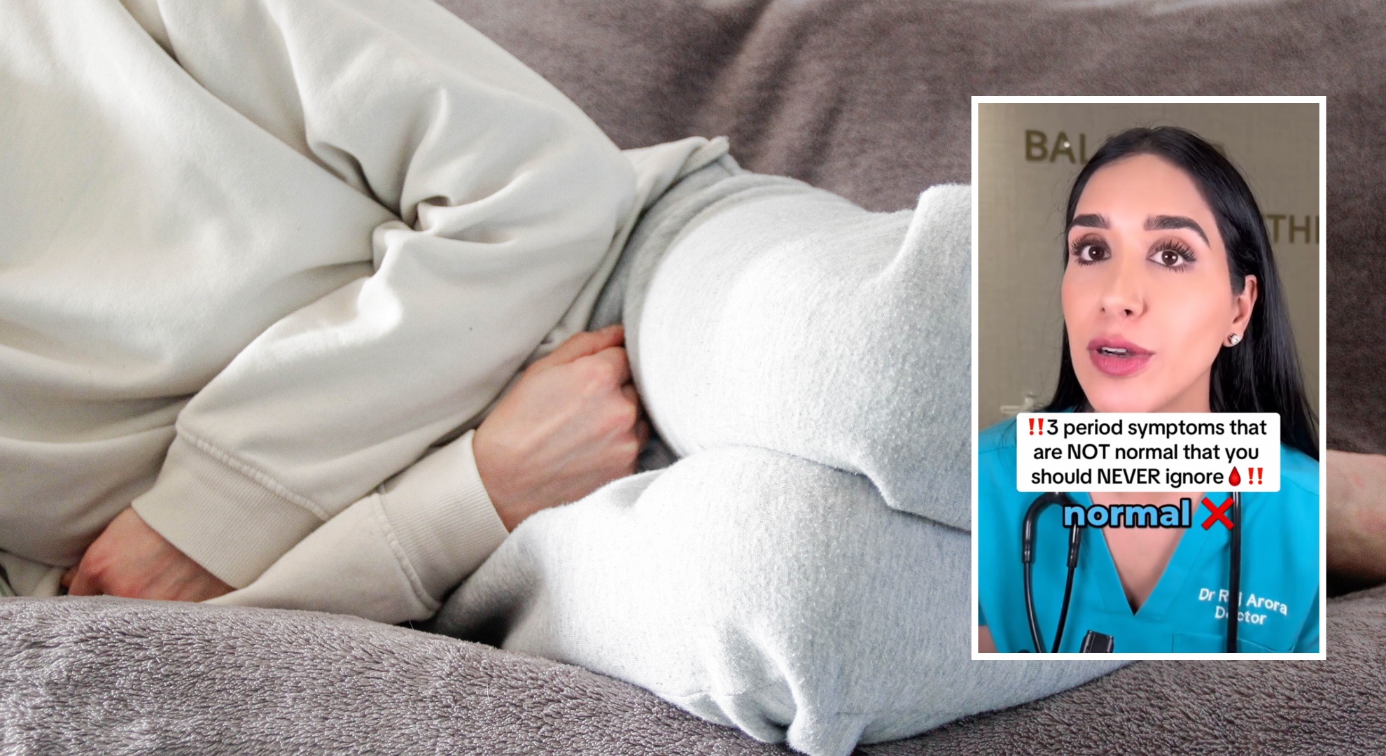 Doctor shares 3 period symptoms you should ‘never ignore’ as they could signify a deeper issue